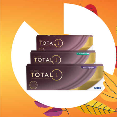 Скидки до 30% на линзыDailies Total1 