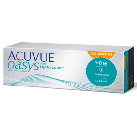 Контактные линзы ACUVUE® OASYS 1-DAY with HydraLuxe for Astigmatism (30 шт.)